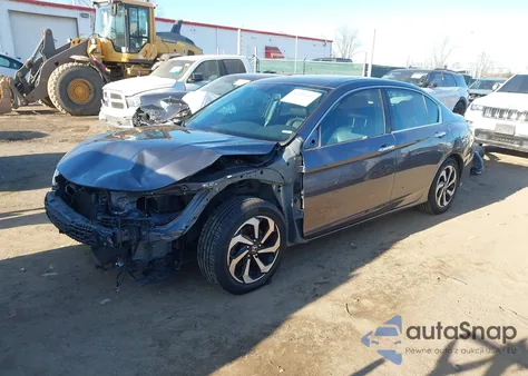 2016 Honda Accord Ex-L z USA, uszkodzony, nr VIN 1HGCR2F86GA000912
